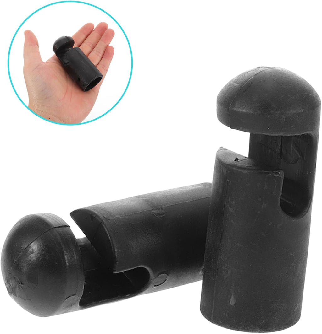 BESPORTBLE 8 x Plastic Trampoline Post Caps Replacement Accessories for Fixing and Protecting the Safety Net
