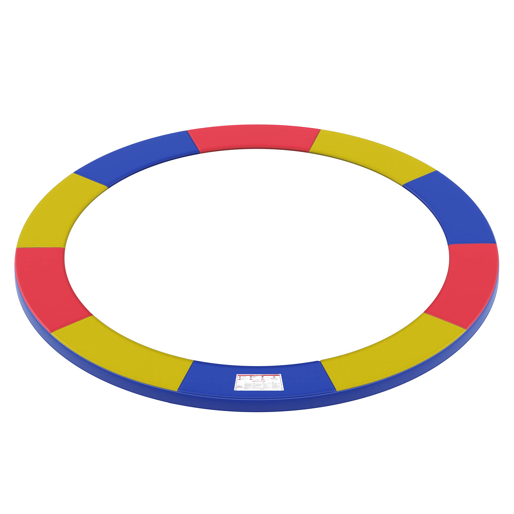 SONGMICS Trampoline Protective Cushion, Diameter 183 244 305 366 427 cm, Replacement Safety Cushion, UV Resistant, Anti-Tear, Edge Protection