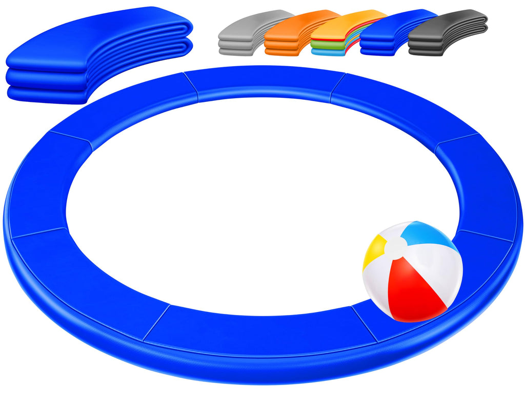 KESSER - Trampoline edge cover Ø 244, 305, 366, 426 cm, width 30 cm, 100% UV resistant, tear-resistant, spring cover with beach ball