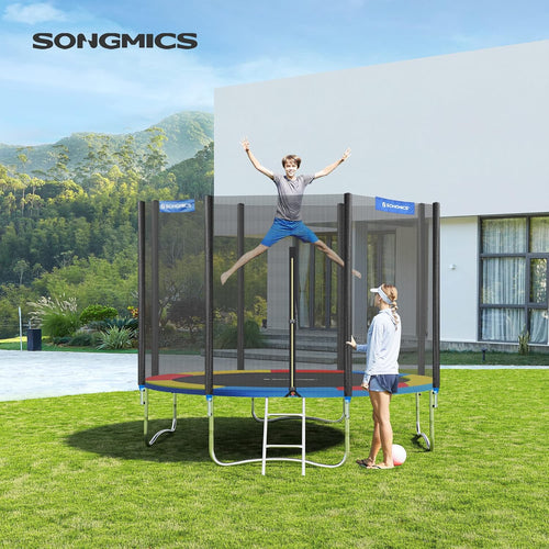 SONGMICS Trampoline Protective Cushion, Diameter 183 244 305 366 427 cm, Replacement Safety Cushion, UV Resistant, Anti-Tear, Edge Protection